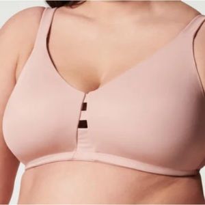 Spanx Low Profile Wirefree Minimizer Bra - 38DDD color Vintage Rose